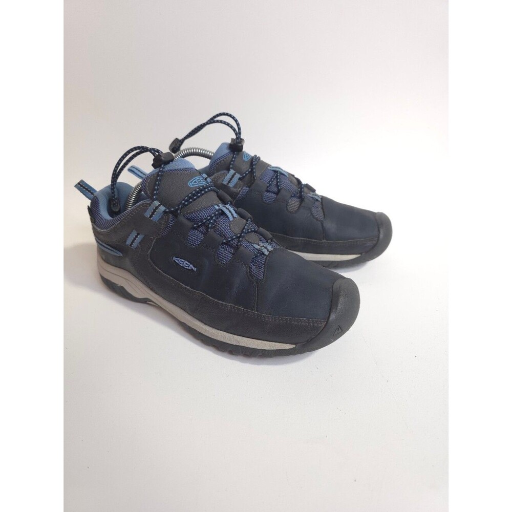 KEEN Targhee Low Waterproof Hiking Shoes Blue Womens Size 5 EU 37